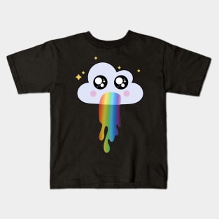 RAINBOW CLOUD Kids T-Shirt